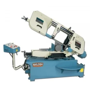 Baileigh BS-330SA Semi-Automatic Bandsaw – 1.25in Blade, 3 HP