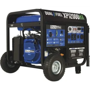 DuroMax XP12000HX Generator Portable Dual Fuel 9500W CO Alert Electric Start