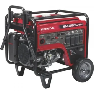Honda EM6500SXK2AN iAVR Portable Generator 6,500 Peak/5,500 Rated Watts Electric Start