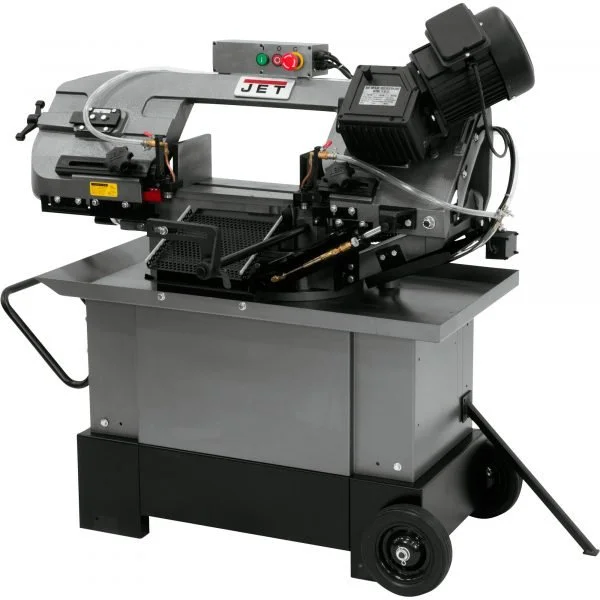 JET HVBS-710SG Horizontal/Vertical Mitering Bandsaw – 7x10in