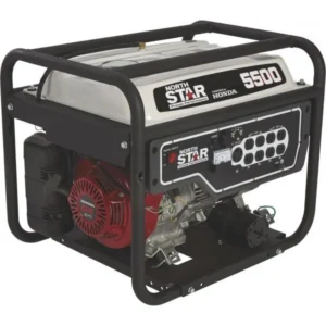 NorthStar Portable Generator w/ Honda GX270 5,500 Peak/4,500 Rated Watts CARB Compliant