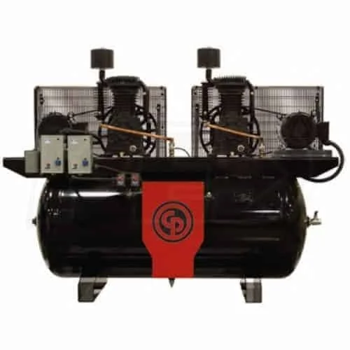 Chicago Pneumatic RCP-10123D Air Compressor – 10HP Duplex