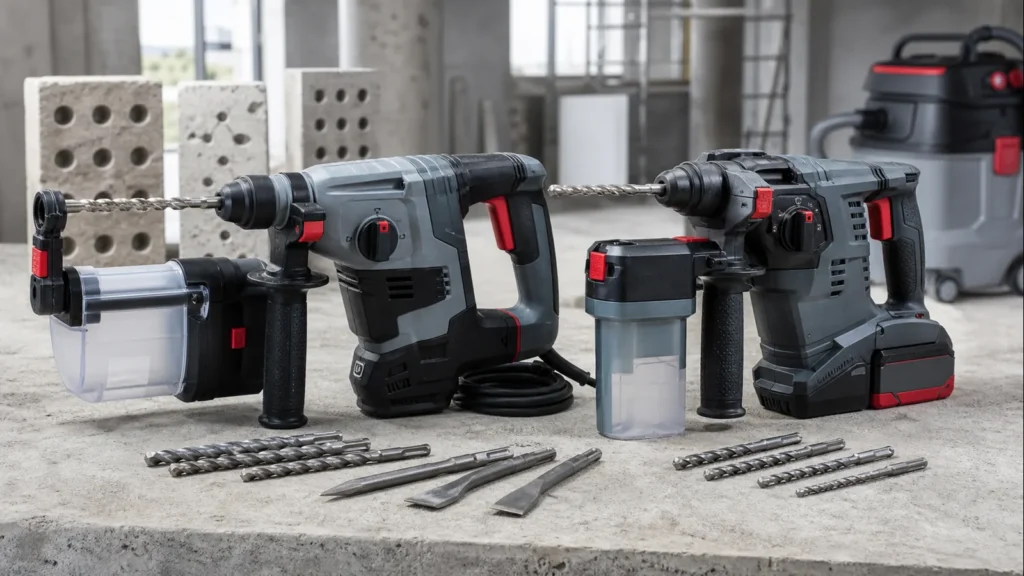 Corded vs Cordless Rotary Hammer: 7 Best Uses
